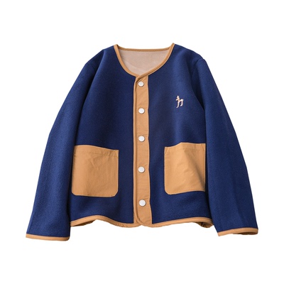 男女童加绒外套秋冬季新款2025