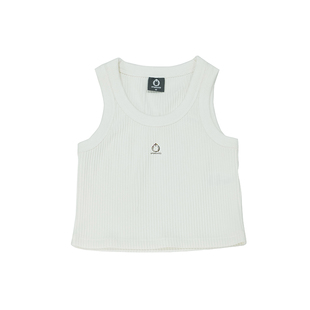 UPGREATED镭射LOGO时尚亲肤无袖短款背心TV01 TYPE-1