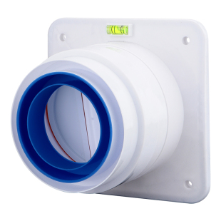 卫生间厕所专用止逆阀浴霸换气扇管道风口止回阀排气管防臭通用型