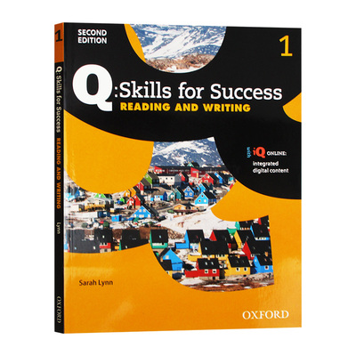牛津学术英语成功系列读写教材1级 Oxford Q Skills for Success Reading and Writing 1 英文原版 英语词汇语言学习 进口英语书籍