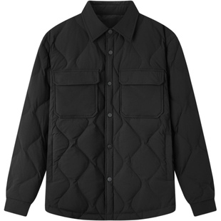 gxg.jeans男装2024年冬季新款翻领短款羽绒服J24XD254040