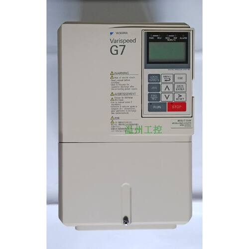 一  95新安川G7变频器7.5KW CIMR-G7A47P5 CIMR-G7B47P5带PG卡95