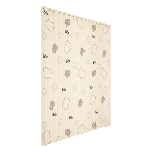 免打孔房间客厅隔断帘一房变两房折叠遮挡帘出租屋宿舍挡床屏风帘