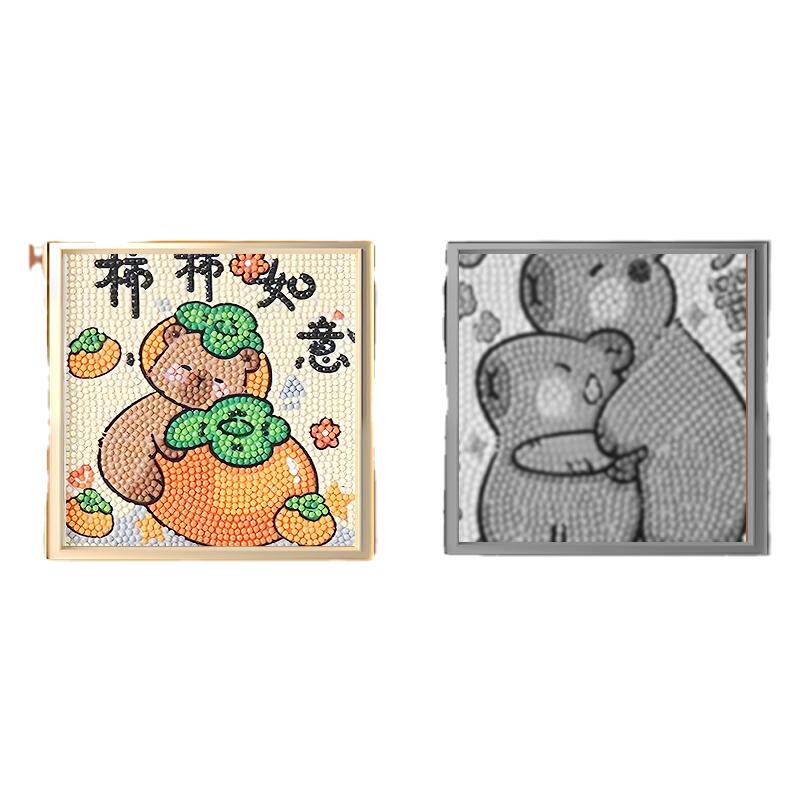 【卡皮巴拉钻石画】diy材料