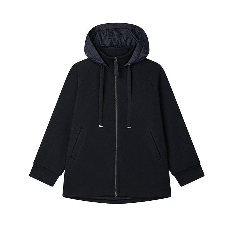 FILA Emerald斐乐女士女装外套2025春季新款时尚休闲宽松连帽上衣