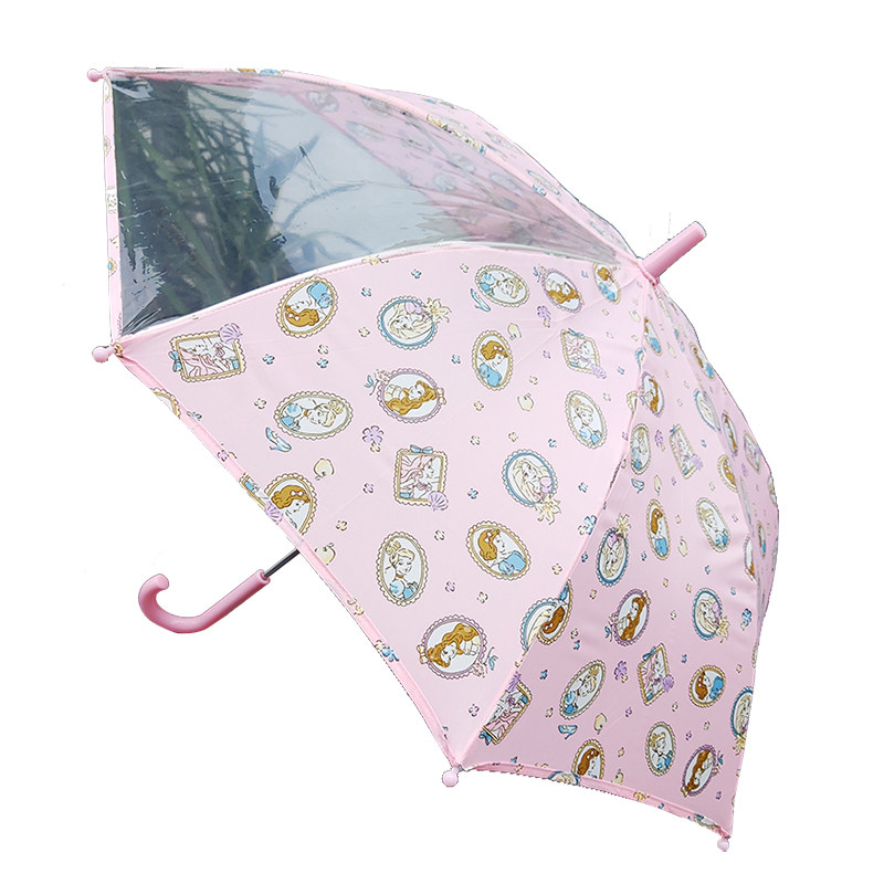 出日本单 儿童雨伞卡通儿童小雨伞小学生创意宝宝长柄 手动不费力