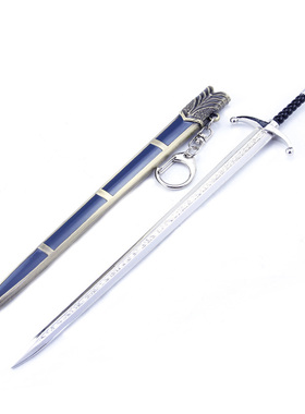 权力的游戏周边冰原狼合金模型