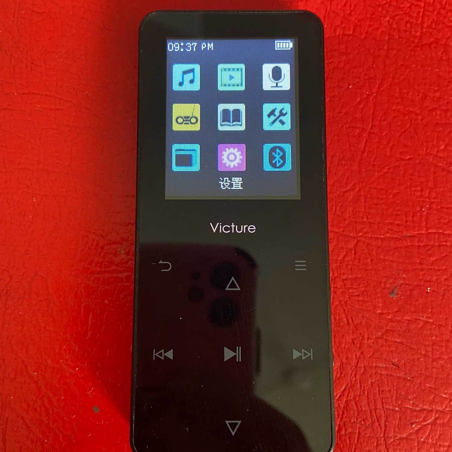 询价Victure带蓝牙MP4影音播放器，金属外壳，16G内存，议价