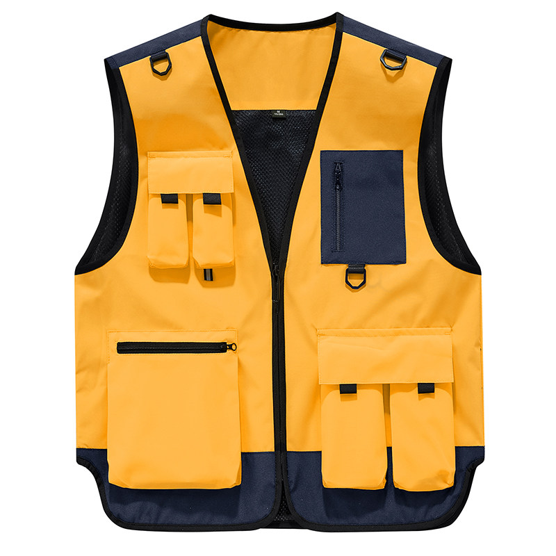 马甲工作服定制印字logo背心