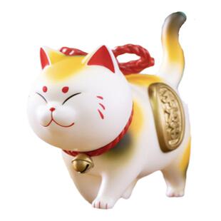 ACTOYS喵铃铛收藏系列盲盒不二马大叔招财猫咪潮玩手办摆件礼物