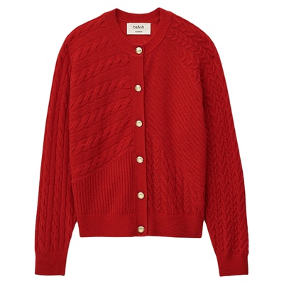 【独家惊喜盒】[新年限定胶囊系列]bash甜暖织梦针织开衫1H25SWIM