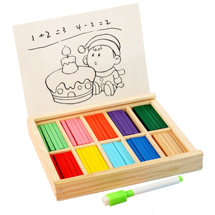 数数棒数学教具幼儿童数字启蒙玩具小学一年级计数算术小棒100根