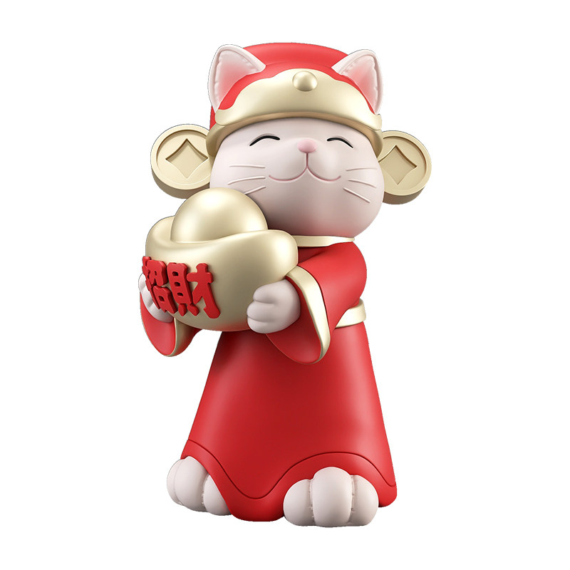 国潮招财猫店铺开业礼品