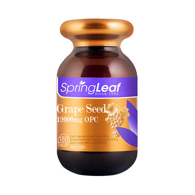 【自营】springleaf绿芙男女澳洲葡萄籽胶囊原花青素精华180粒