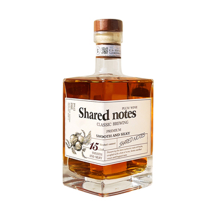 SHAREDNOTES青梅果酒女士微醺梅子酒少女晚安甜酒高颜值方瓶送礼