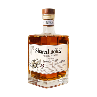 SHAREDNOTES青梅果酒女士微醺梅子酒少女晚安甜酒高颜值方瓶送礼