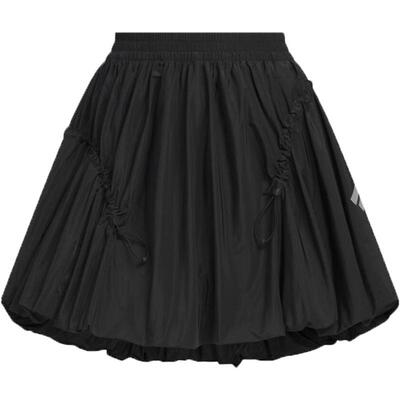 滔搏adidas阿迪达斯女子简约花苞裙运动休闲半身裙KC5796