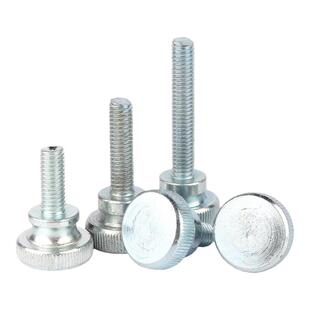 304不锈钢高头滚花螺丝手拧螺栓弹弓手扭螺钉M3M4M5M6M8M10GB834