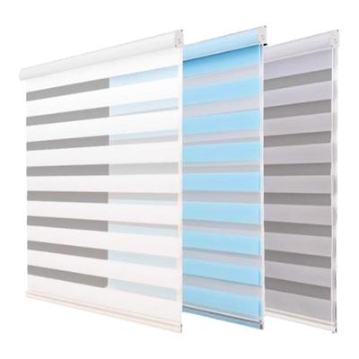 遮光遮阳窗柔纱帘卷帘办公室