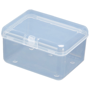 长方形塑料盒子透明文具收纳盒PP手机工具盒零件盒元件配件盒加厚