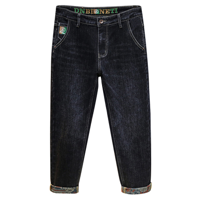 秋季新款弹力牛仔裤男款