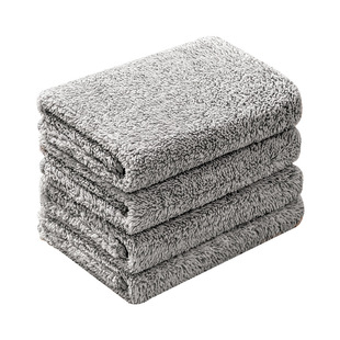 抹布家用竹炭纤维布厨房专用吸水毛巾不沾油洗碗不掉毛家务清洁布