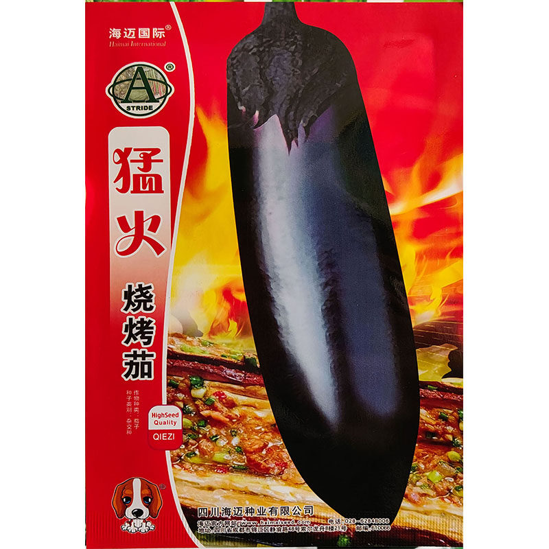 猛火烧烤茄茄子蔬菜种子杂交高产