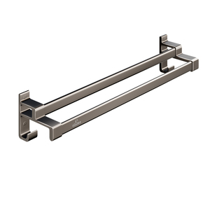 潜水艇毛巾架卫生间免打孔单双挂杆高级感轻奢浴巾架浴室置物架