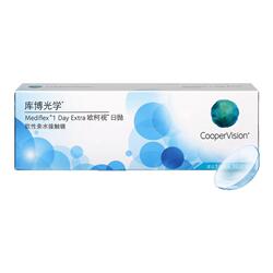 库博光学欧柯视日抛30片装透明隐形近视眼镜
