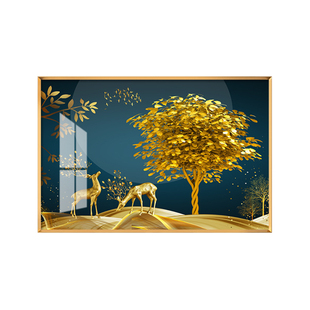 电表箱画装饰画轻奢高级感2026新款免打孔电闸弱空开配电遮挡挂画