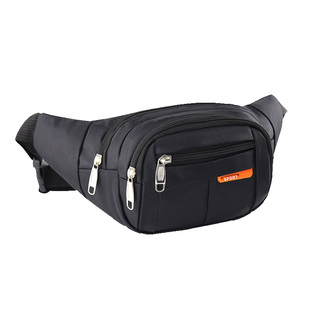 腰包男女2025新款帆布多功能大容量收银包手机包男耐磨收钱生意包