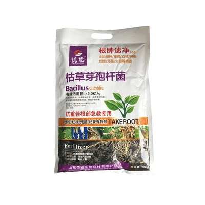 枯草芽孢杆菌 死苗烂根枯黄萎立枯根腐烂苗根肿大根 壮苗土传病害