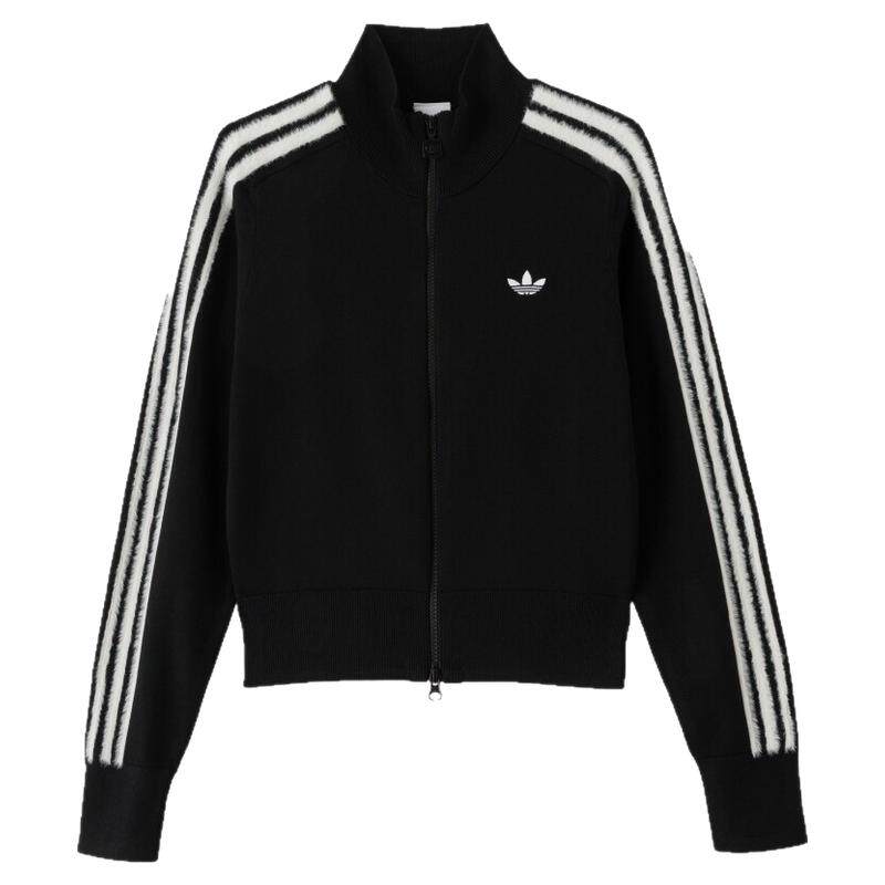 Adidas阿迪达斯三叶草女装2026秋季新款KNIT FB TT针织外套KS7366