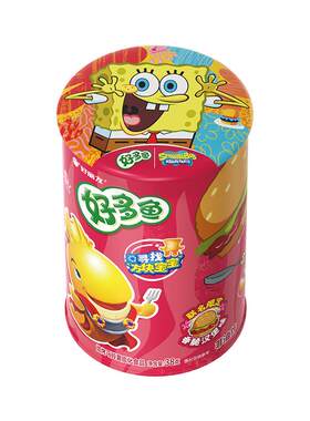 好丽友好多鱼铁罐零食非油炸膨化趣食休闲小吃官方六一儿童节礼物