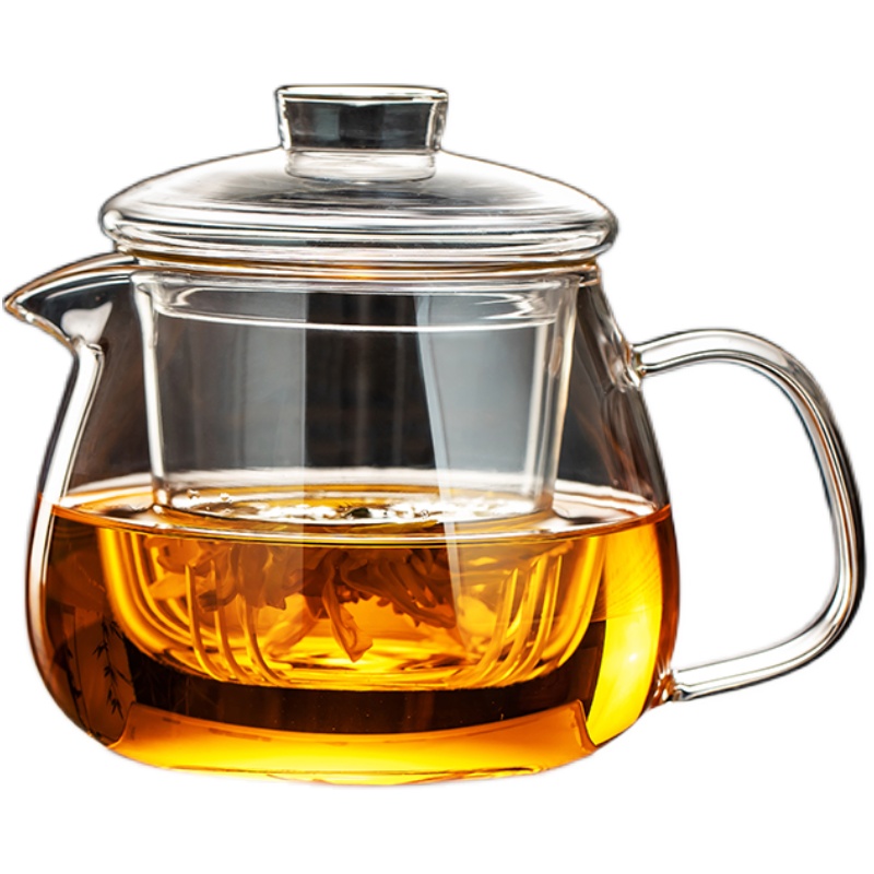 全玻璃内胆泡茶壶加厚耐高温茶水分离家用花茶养生壶可明火煮茶壶