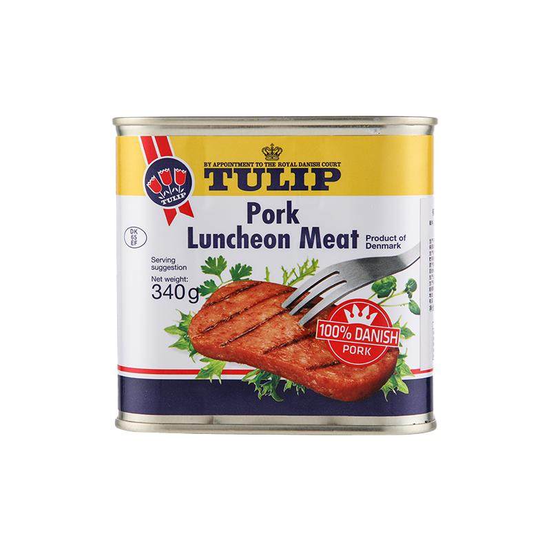 丹麦原装进口猪肉午餐肉1罐装