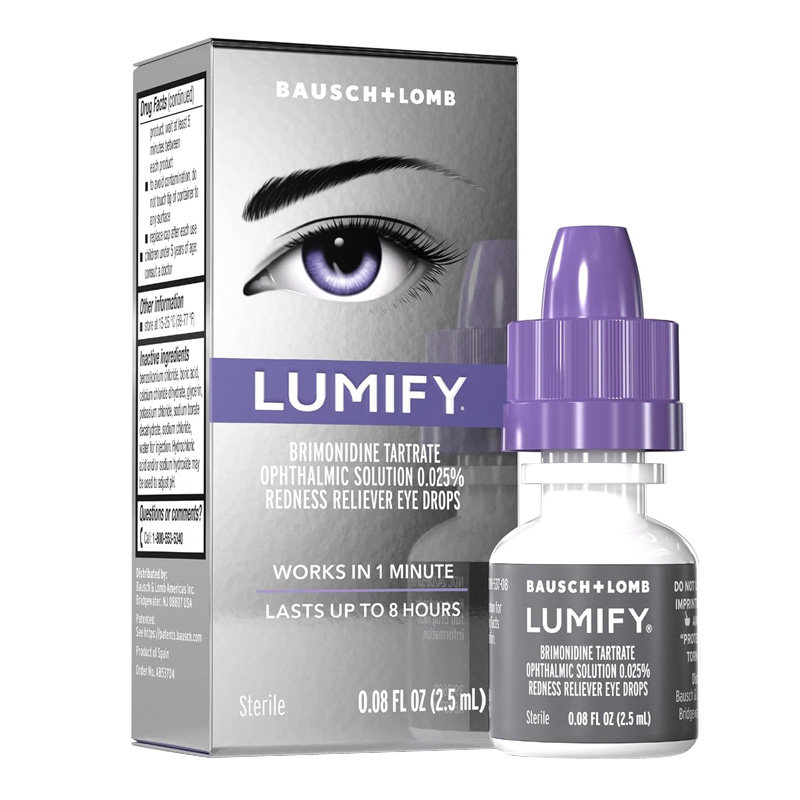 美国溯源LUMIFY结膜炎滴眼液 血丝眼球黄眼干眼涩眼疲劳眼药水1