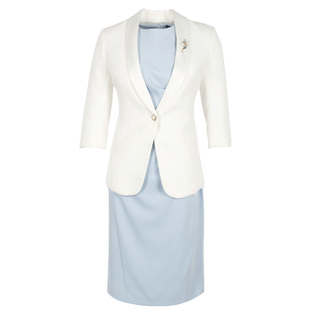 西装套装女春秋主持人职业气质女神范时尚套裙西服外套职业连衣裙