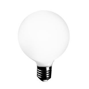 G95奶白恒流无频闪护眼LED冷暖光球圆灯泡宽电压出口热销支持110V