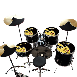 架子鼓消音垫静音垫套装橡胶隔音垫爵士鼓鼓垫五鼓三镲片四嚓减震