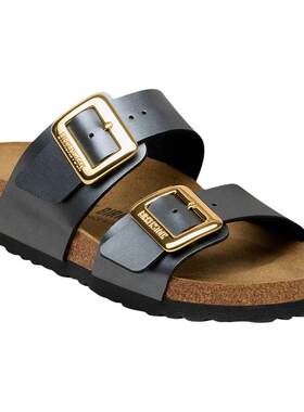 BIRKENSTOCK勃肯珠光双扣凉拖鞋