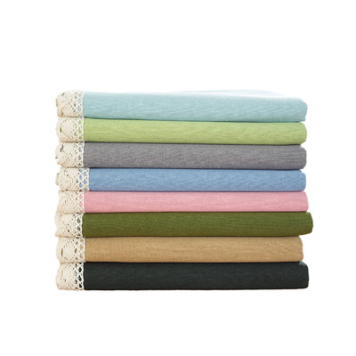 桌布纯色布艺茶几布长方形台布简约现代高级感餐桌布客厅盖布桌垫