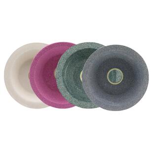 碗型砂轮白刚玉绿碳化硅碗形砂轮磨石硬质合金钨钢全能磨刀机砂轮