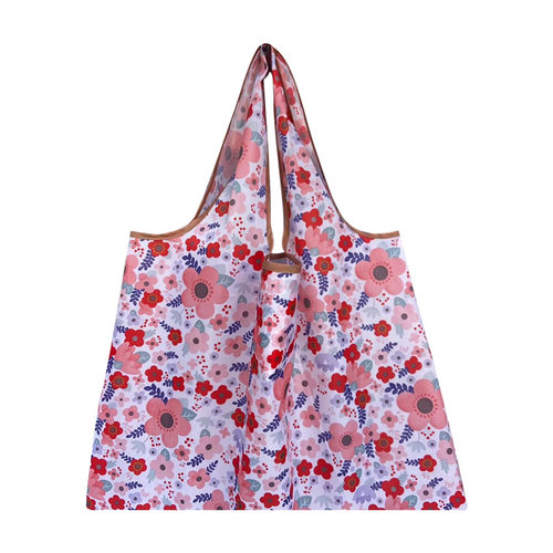 可折叠便携超市购物袋手提袋大容量妈咪包买菜包环保袋可定制印字