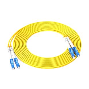 lc-lc光纤跳线2/3/5/10/15/20米单模双纤光纤线SC-FC尾纤LC电信级