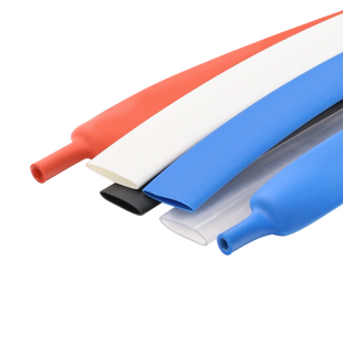 四倍热缩管带胶加厚热缩管双壁管4倍高收缩热缩管厚壁4-72mm 包邮