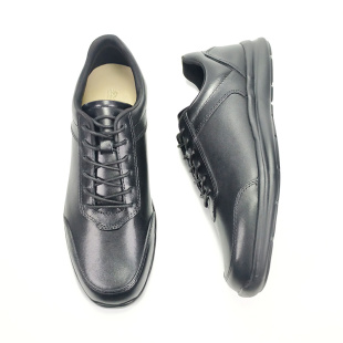 复刻ecc0运动通勤皮鞋春夏透气舒适真皮休闲商务牛皮男鞋增高轻便