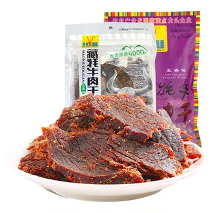 可可西里牦牛肉干年货熟食礼包青海西藏特产清真零食送礼套餐3