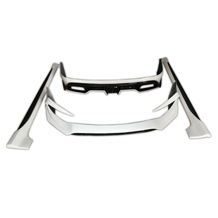 适用18-20款吉利帝豪改装小包围前后唇侧裙中网尾翼防护外观套件