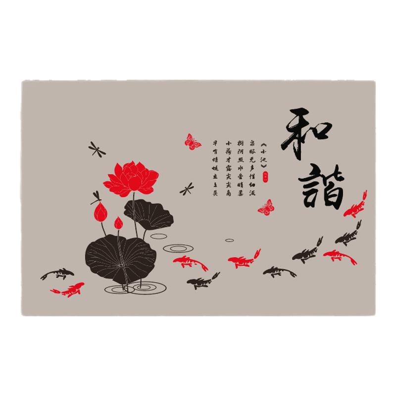 美艺佳迎门墙新中式装饰特价